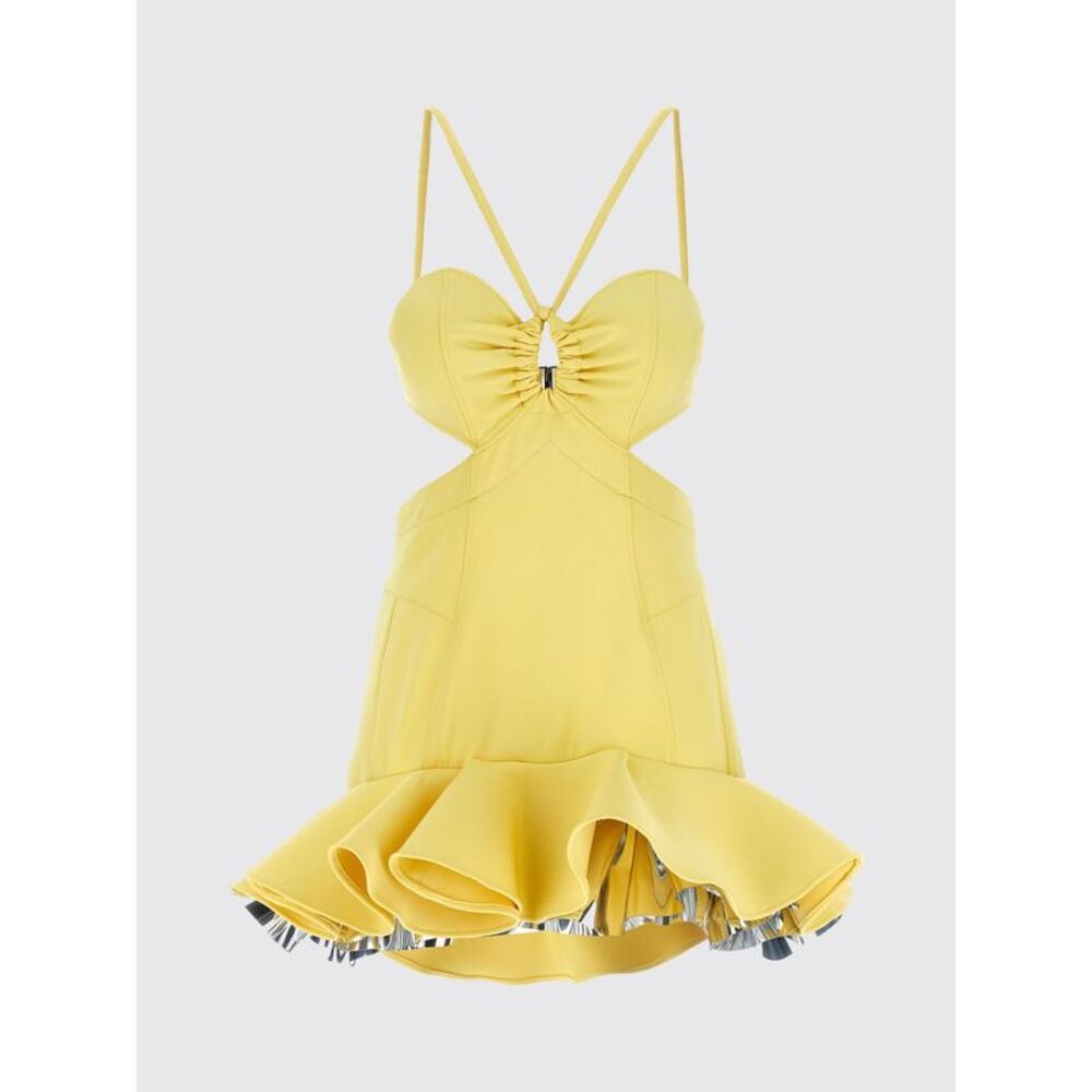 Rabanne Dress Woman Yellow - Picture 2 of 3